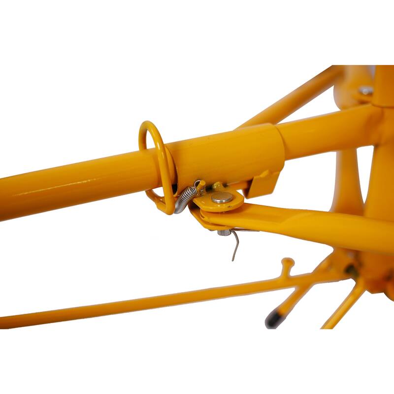 4' x 16' Drywall Panel Lift, Lockable Rolling Caster Ceiling Lift,150Lbs