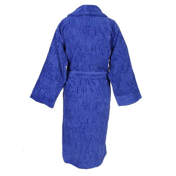 Shop Versace Vha9969 014 Violet Versace Signature Bathrobe Overstock 14516326 - black heroic robe roblox