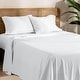 preview thumbnail 16 of 56, Bare Home Organic Cotton Jersey Sheet Set King - White
