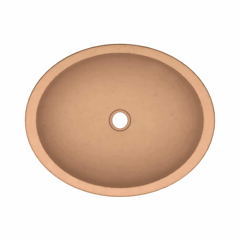 Tolosa NativeStone Drop-in/ Undermount Bathroom Sink - 19" x 16" x 4.75"
