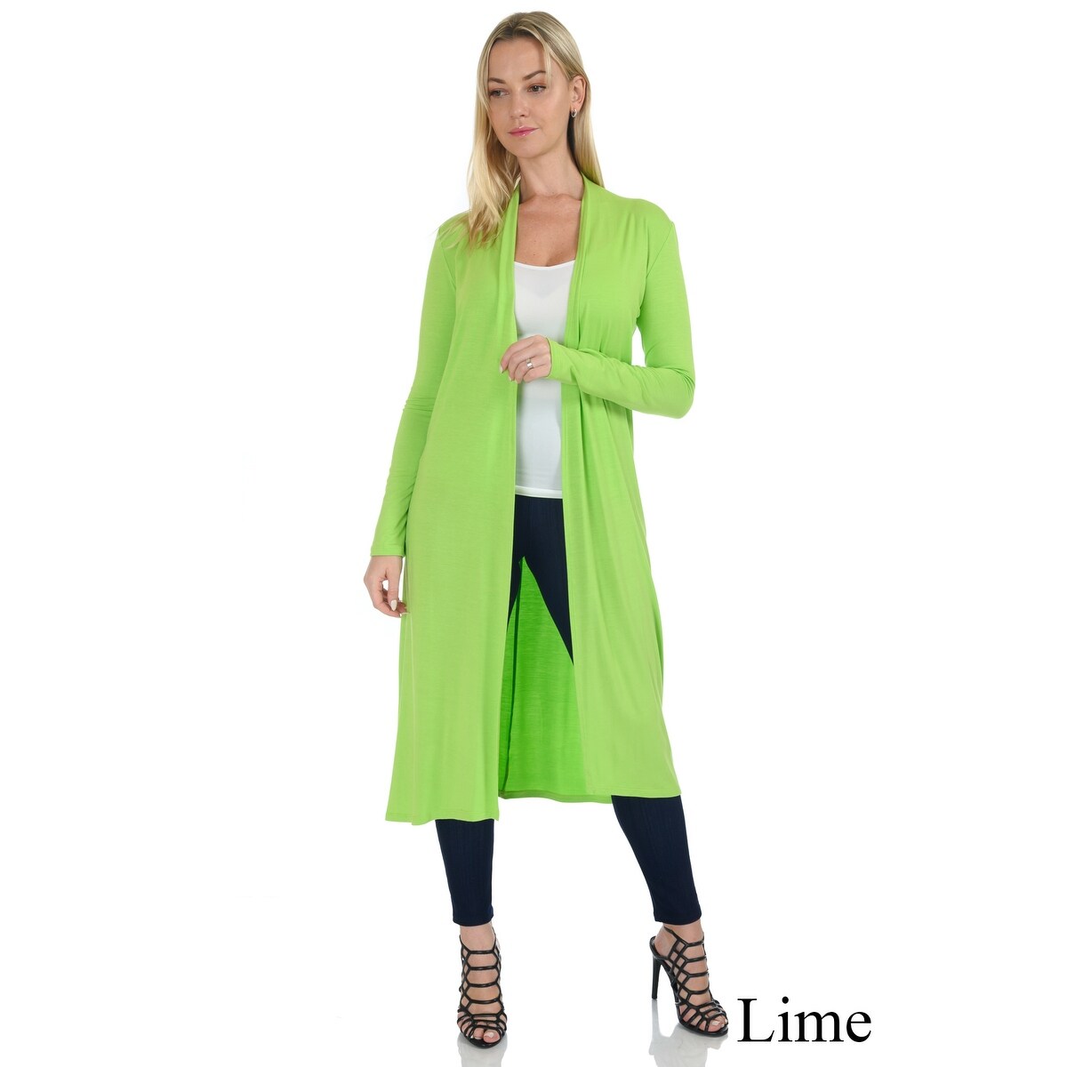 Simply Ravishing Women S Long Sleeve Floor Length Open Cardigan Size S 5x