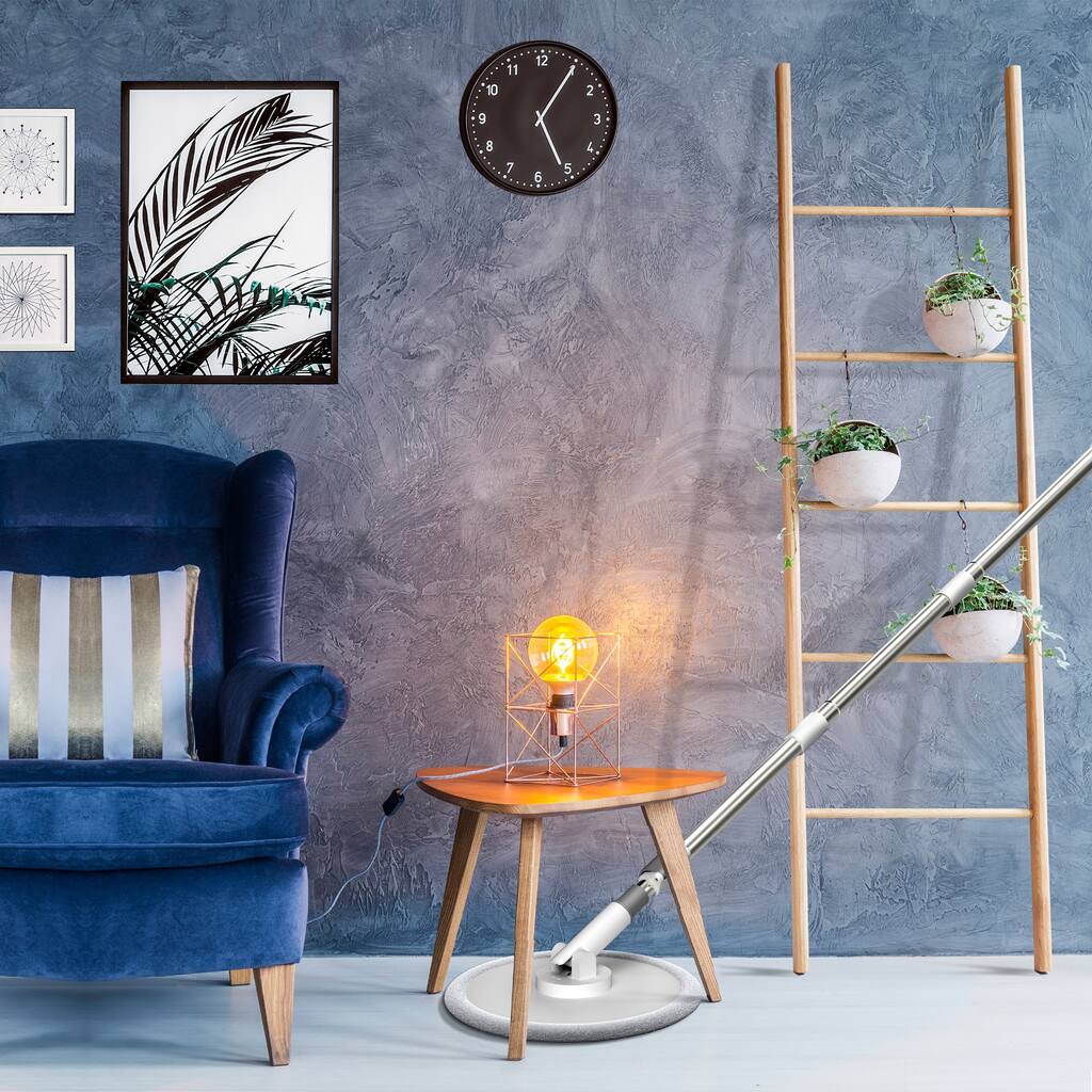 Venetio IMOP Microfiber Spin Mop and Bucket (6 Pads)