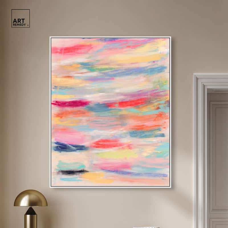 Color Play III Canvas by Art Remedy