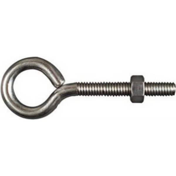 x 3-1//4 In National 5//16 In Stainless Steel Eye Bolt N221614 Pack of 10