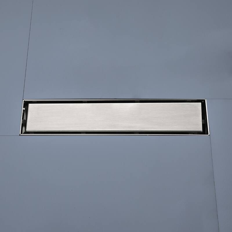 Topcraft 12-inch Stainless Steel Linear Floor Drain