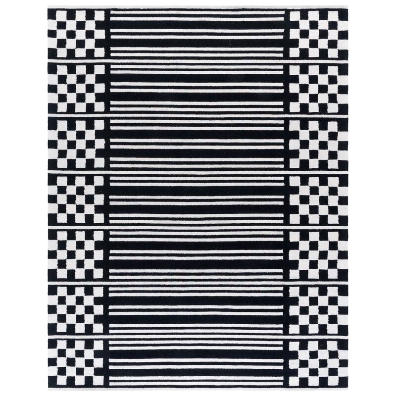 SAFAVIEH Handmade Pine Gastonne Modern Wool Rug