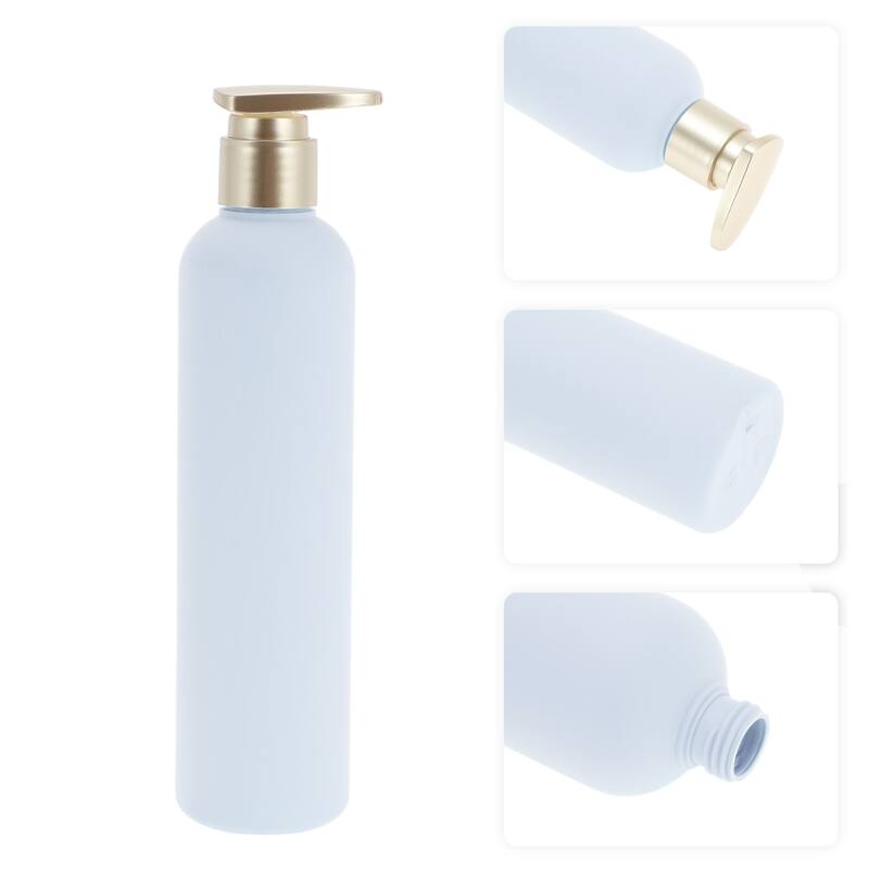 Pressure Pump Soap Dispenser for Bathroom 1 Pc - Blue