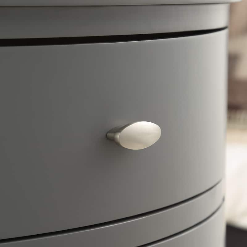 Aldine 2-drawer Oval Accent Table by iNSPIRE Q Bold