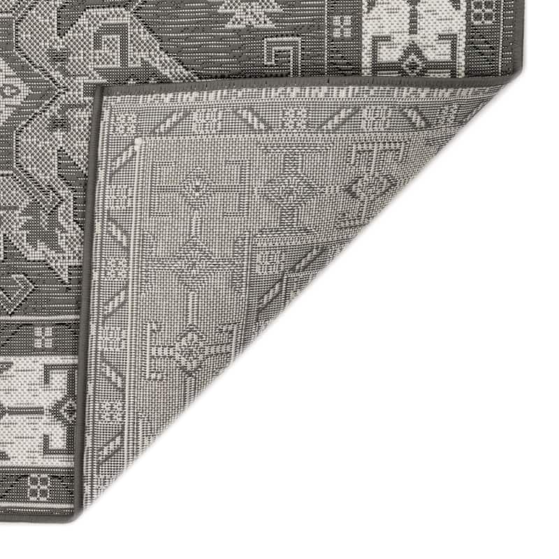 Liora Manne Carmel Kilim Indoor/Outdoor Rug