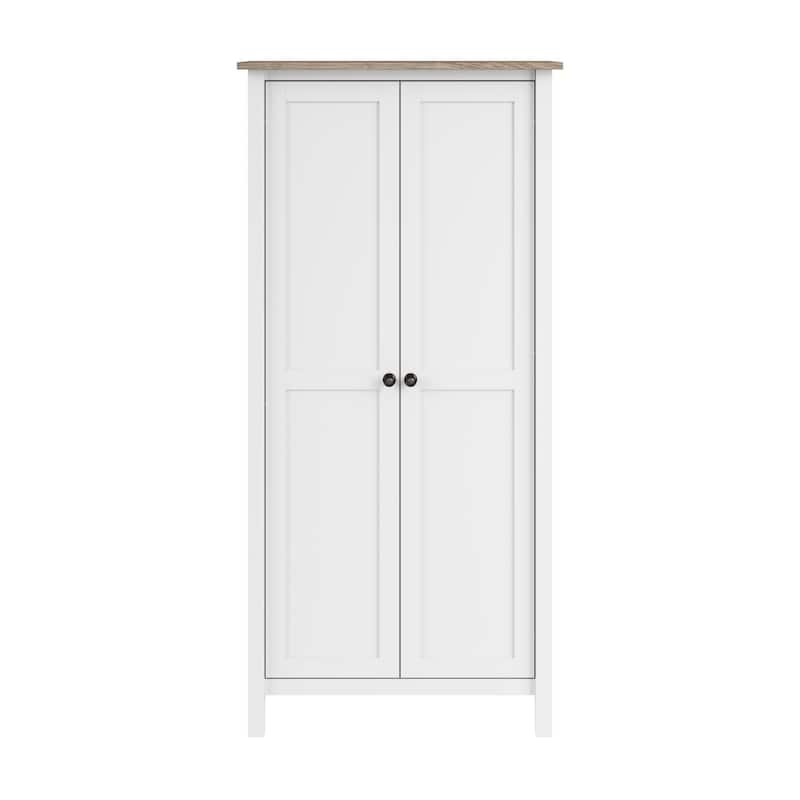 Mayfield Tall Storage Cabinet with Doors by Bush Furniture