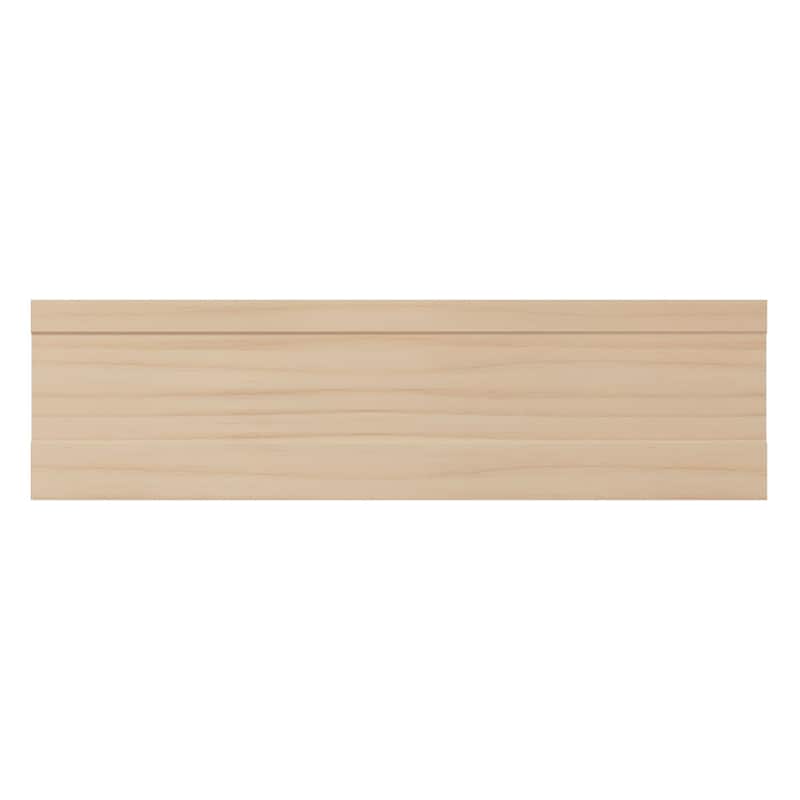 WM366 11/16-in D x 2-1/4-in W x 96-in L Americraft Solid Hardwood Stain Grade Colonial Casing Moulding