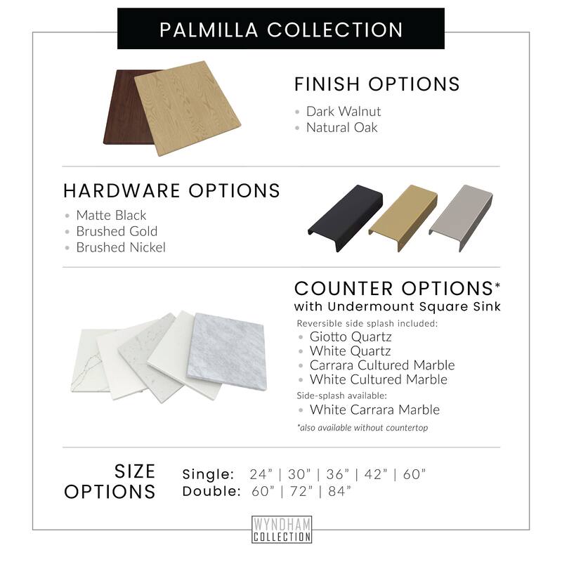 Wyndham Collection WCF9191-30S-CXSXXMXX Palmilla 30" Single Free