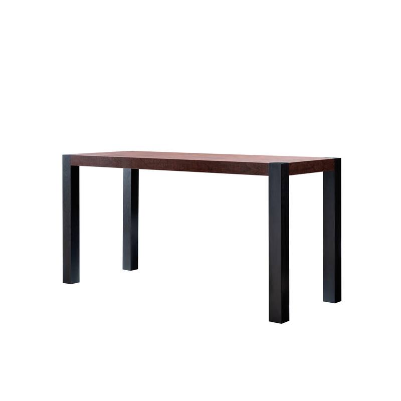 Persica Transitional Vintage Walnut 60-inch Wood Computer Desk by Furniture of America