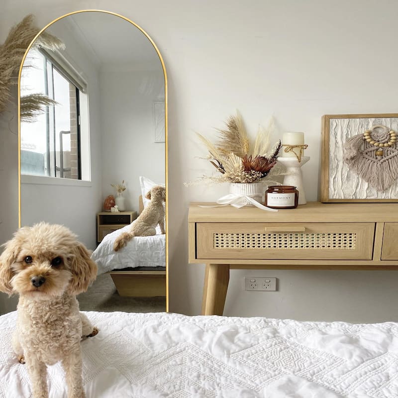 Arched Full Length Mirror Large Floor Mirror