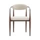 preview thumbnail 99 of 107, Modern Industrial Elmore Upholstered Dining Chairs (Set of 2) with Iron Frame by Christopher Knight Home