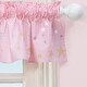 preview thumbnail 3 of 2, Bedtime Originals Rainbow Unicorn Pink/Gold Stars Window Valance