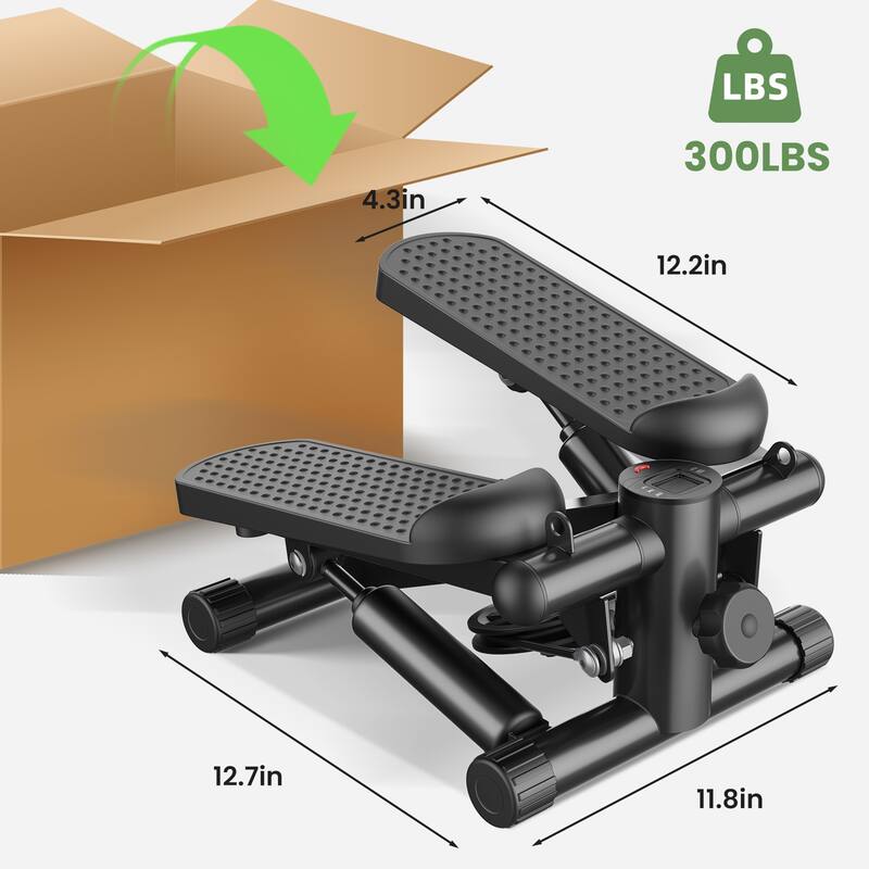Home stepper machine, twist the stepper and resistance band