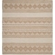 preview thumbnail 43 of 65, SAFAVIEH Handmade Natura Annedorte Wool Rug 5' Square - Beige/Ivory - Square