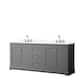 Option Dark Gray, Chrome Trim, Giotto Quartz Top