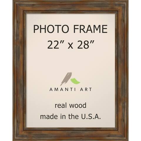 Picture / Photo Frame, Alexandria Rustic Brown