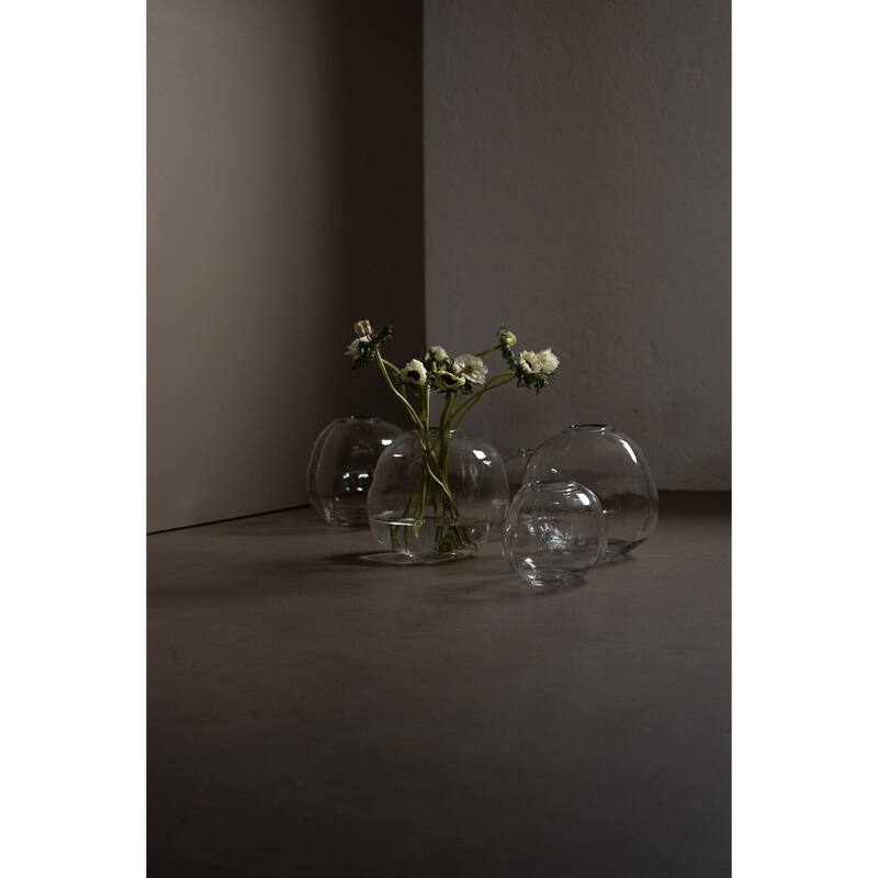 Sm. PEBBLE Vase Clear - Clear