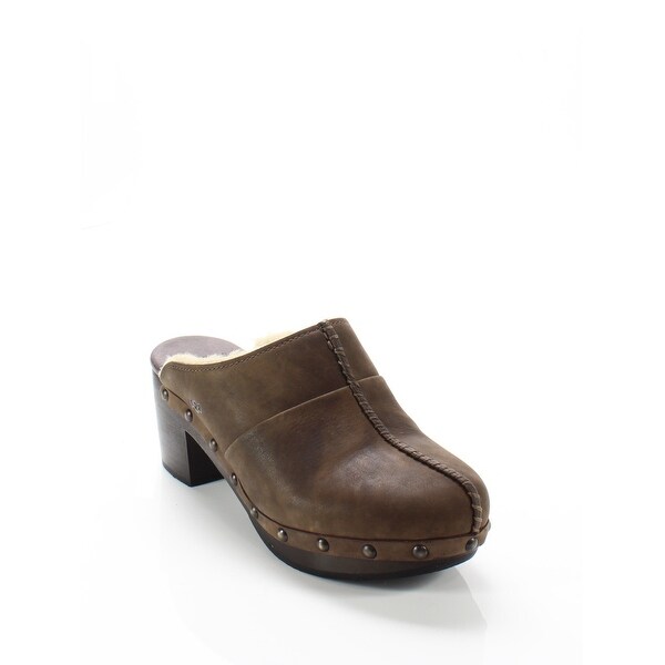 ugg shearling clogs