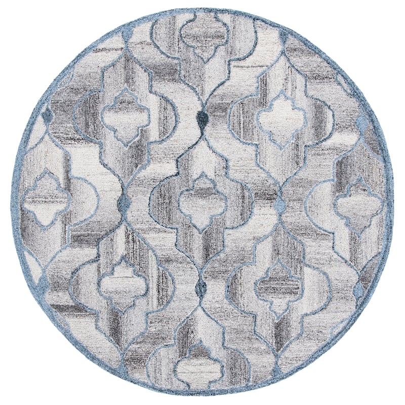 SAFAVIEH Handmade Abstract Mirdza Modern Wool Rug