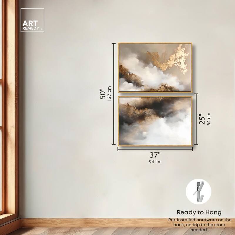 Celestialscape Canvas Set of 2 by Art Remedy