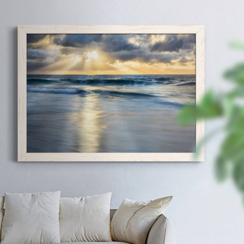 Cloudscape Shore-Premium Framed Canvas - Ready to Hang