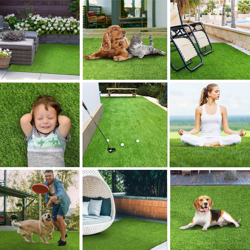 Superior Artificial Grass Lawn Turf Indoor/ Outdoor Area Rug
