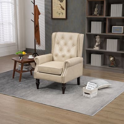 Modern Accent Chair Lounge Chair,Wood Frame Armchair