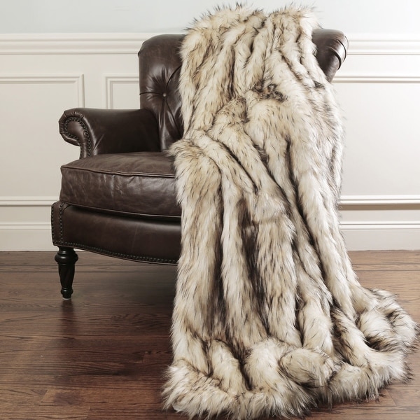 Fluffy fur throw 2025 blanket
