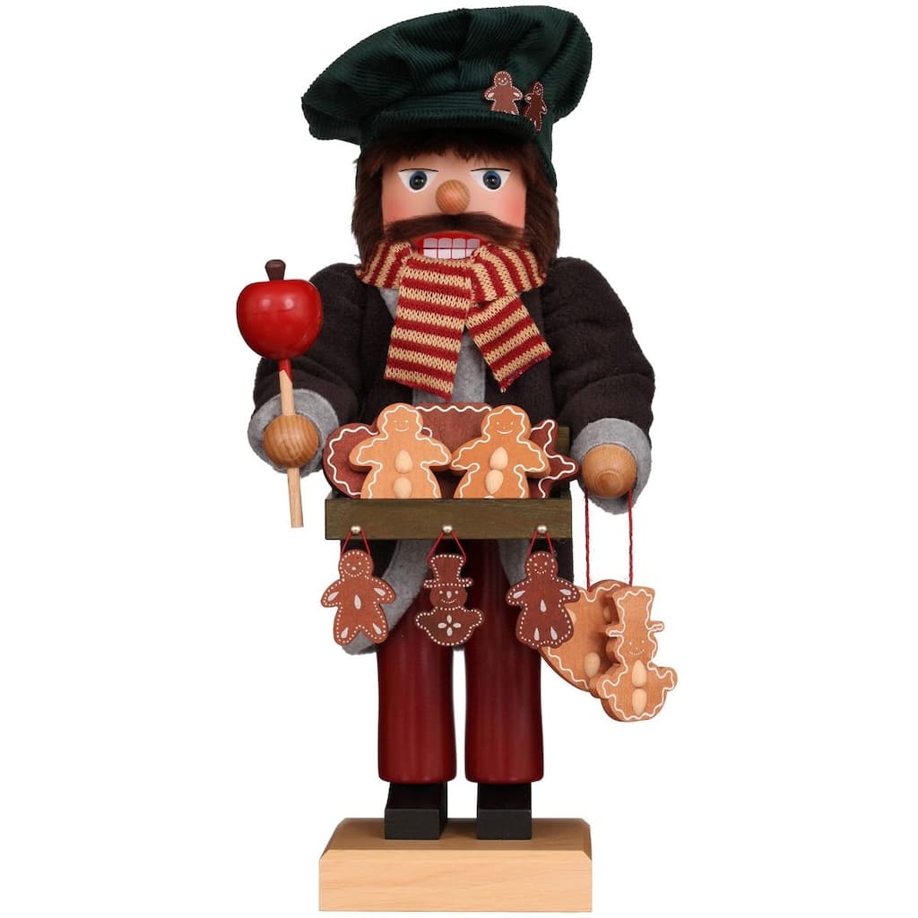18" Christian Ulbricht Limited Edition Gingerbread Vendor Christmas Nutcracker