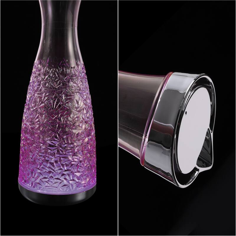 1200ml/40.6 Oz Acrylic Water Carafes with Lid, Juice Pitcher Water Jug