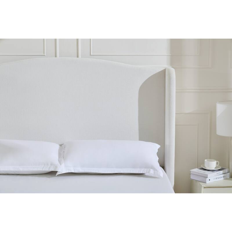 Christopher Knight Home - Marshall Classic Bed Frame with 54" Camelback Headboard