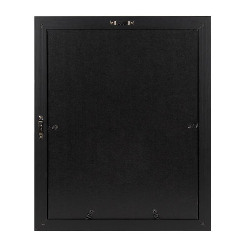 DesignOvation Kieva 11x14 matted to 8x10 Wood Picture Frame, Set of 4
