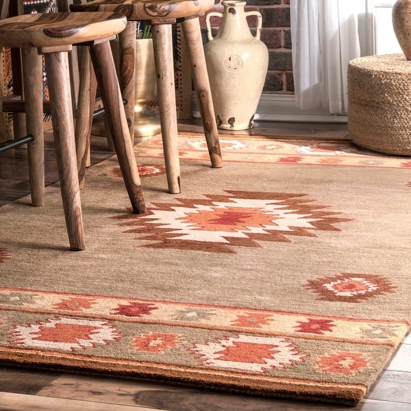 slide 2 of 27, Nuloom Hand Tufted Shyla Area Rug 2' x 3' - Sage