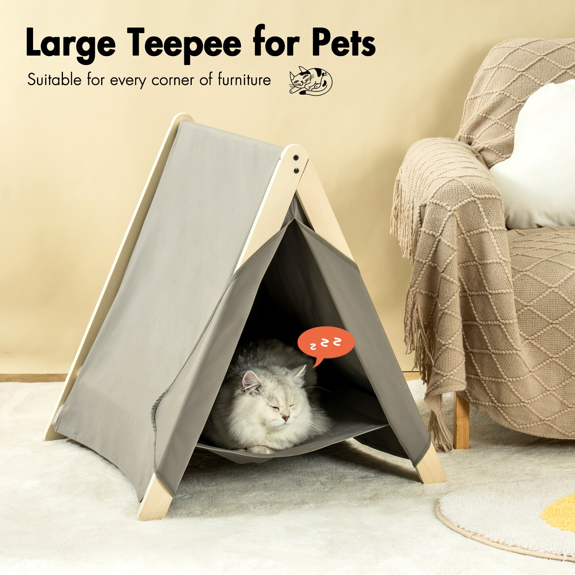 Kitty teepee sales