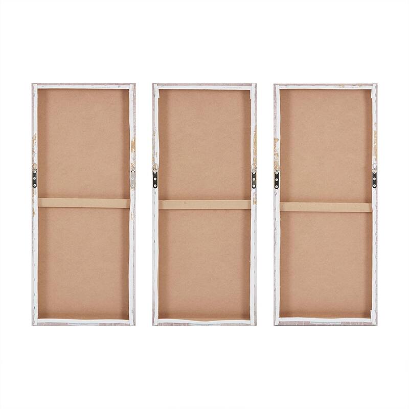 Gracie Mills Louise Tranquil Sorbet Sky Gel Coat Canvas - 15 x 35 - Blush