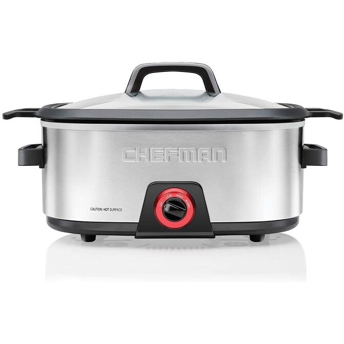 Slow cooker with stainless steel insert sales