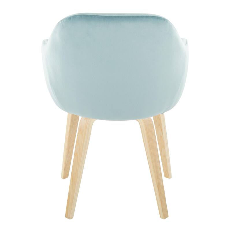 Porch & Den Beckett Dining Chair with Bent Wood Legs (Set of 2)