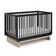 preview thumbnail 37 of 49, Storkcraft Santorini 5-In-1 Convertible Crib Black/Driftwood