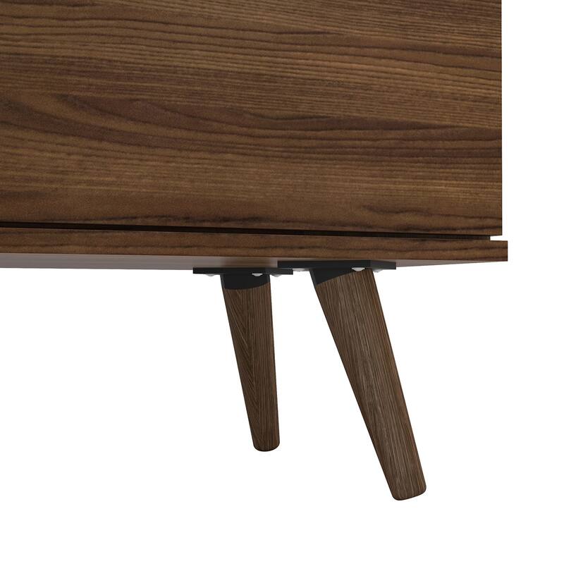 Polifurniture Salamanca Bar Cabinet, Walnut