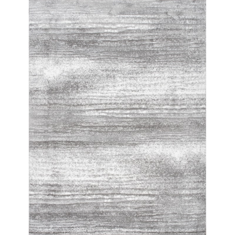 Pasargad Home Turkish Shag Collection Taupe Area Rug Plush 1 Inch Pile - 7' 8'' X 10' 1''