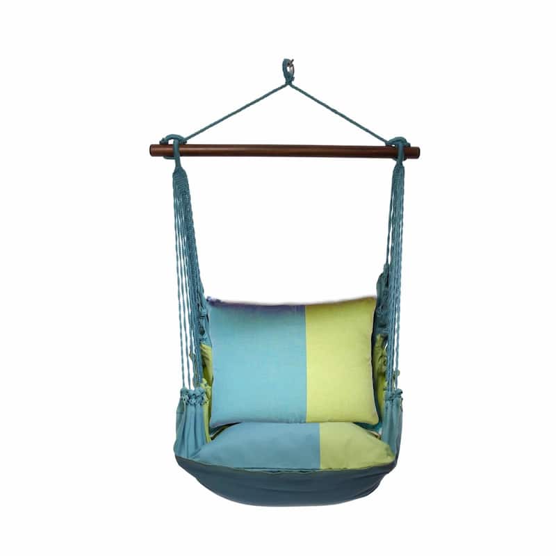 Magnolia Casual Swing Set 4 piece - Meadow Mist Stripe w/ Meadow Mist Stripe