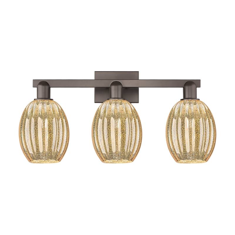 Innovations Lighting Downtown Urban - Preston - 3 Light 26" Bell Shade Bath Vanity Light