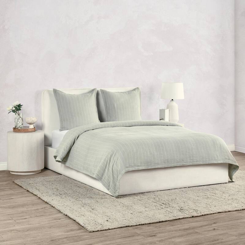 Kingston 100% Linen Natural Sham by Kosas Home