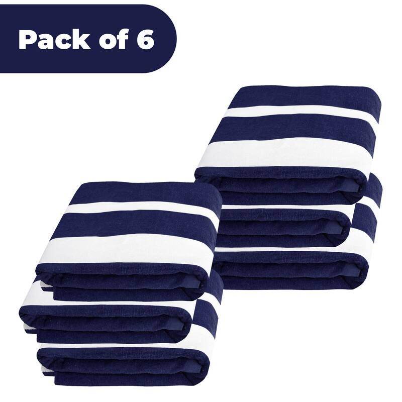 Superior Cabana Cotton Towel/ Chaise Lounge Chair Cover