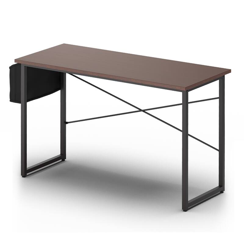 Gymax Modern Computer Desk 40''/47'' Study Writing Table w/ Storage