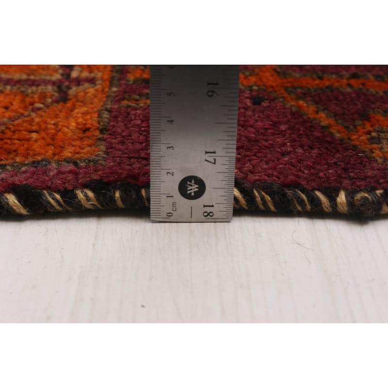 ECARPETGALLERY Hand-knotted Melis Vintage Cream Wool Rug - 4'8 x 12'6